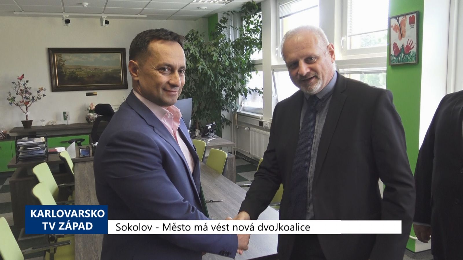 Sokolov: Město má vést nová dvojkoalice (TV Západ)