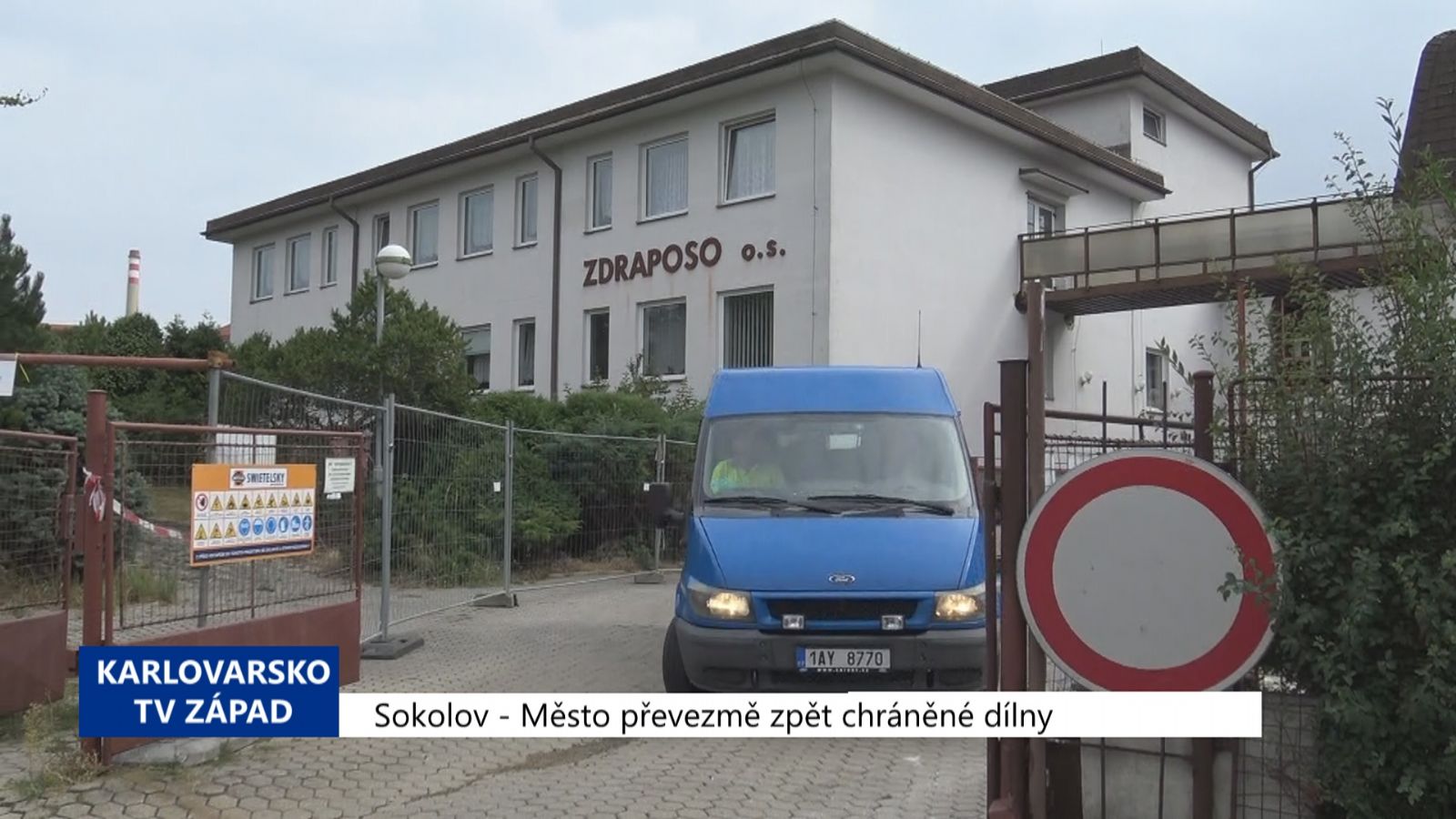 Sokolov: Město převezme zpět chráněné dílny (TV Západ)