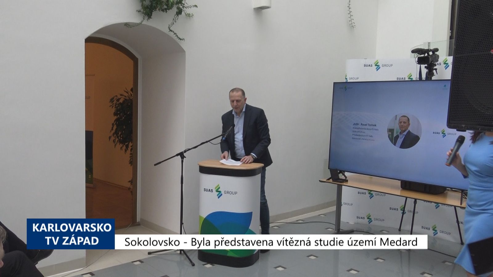 Sokolovsko: Byla představena vítězná studie území Medard (TV Západ)