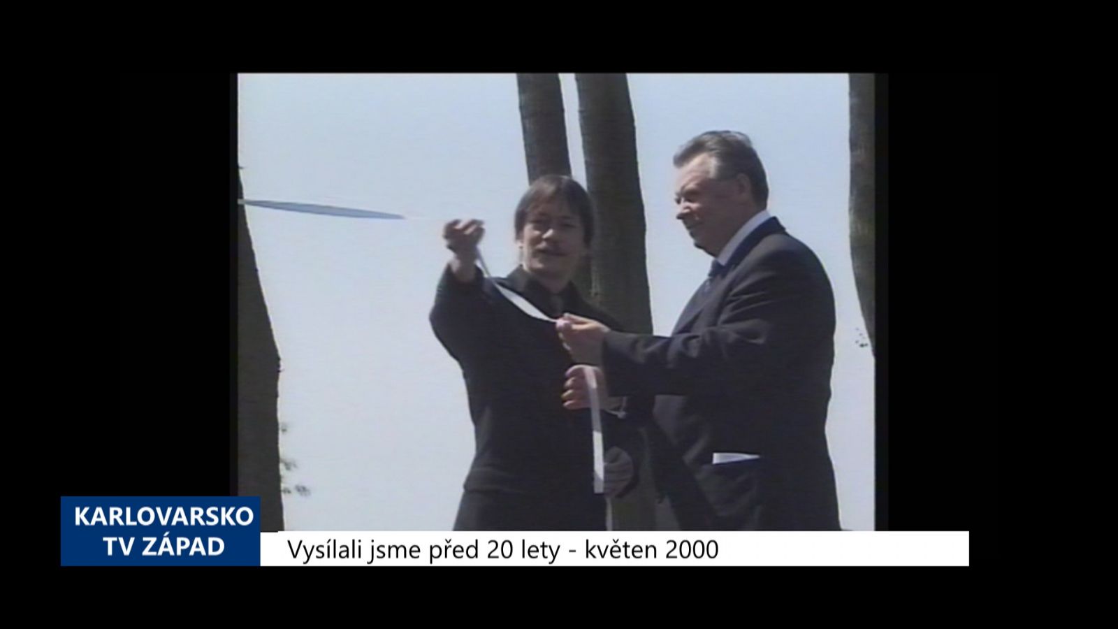 2000 – Cheb: Byl odhalen Památník sovětským obětem 2. sv. války (TV Západ)