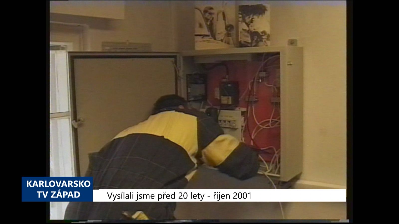 2001 – Cheb: Modernizuje se kamerový systém (TV Západ)