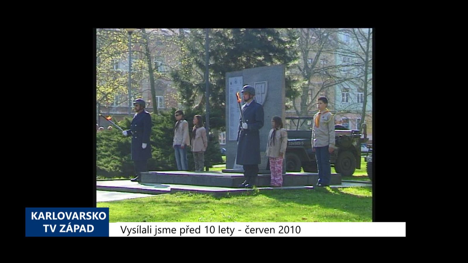 2010 – Cheb: Připomenutí 65. výročí osvobození města (4049) (TV Západ)