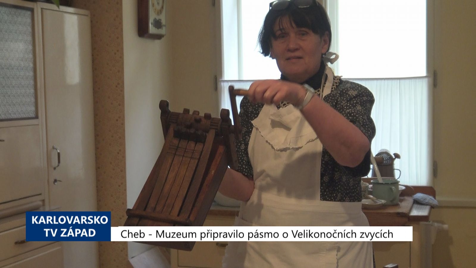 Cheb: Muzeum připravilo pásmo o Velikonočních zvycích (TV Západ)