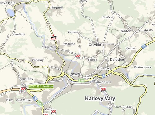 Karlovy Vary: Pozor! Další nehoda