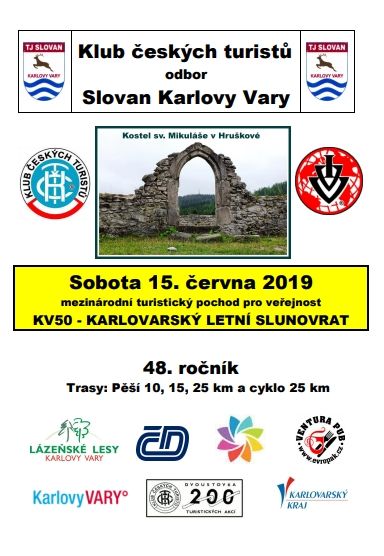 Karlovy Vary: V sobotu se koná 48. ročník turistického pochodu