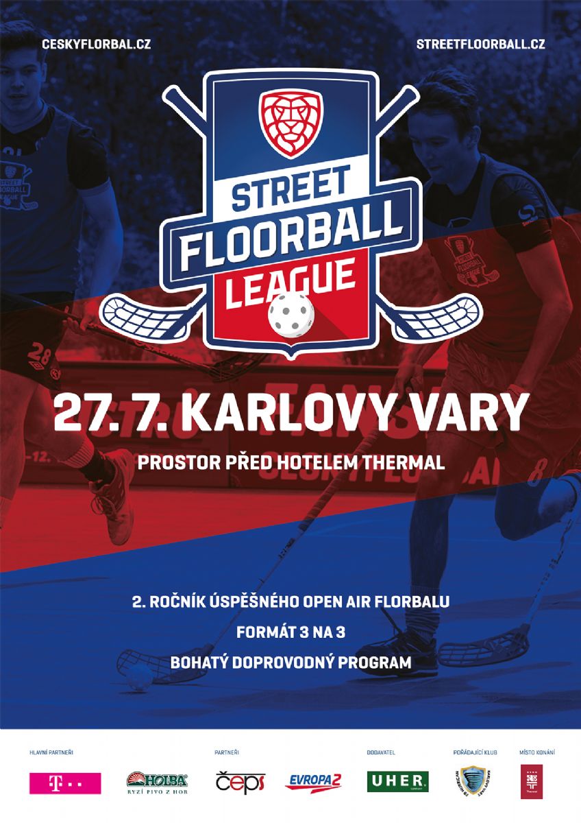 Karlovy Vary: V sobotu se koná Street Floorball League 2019