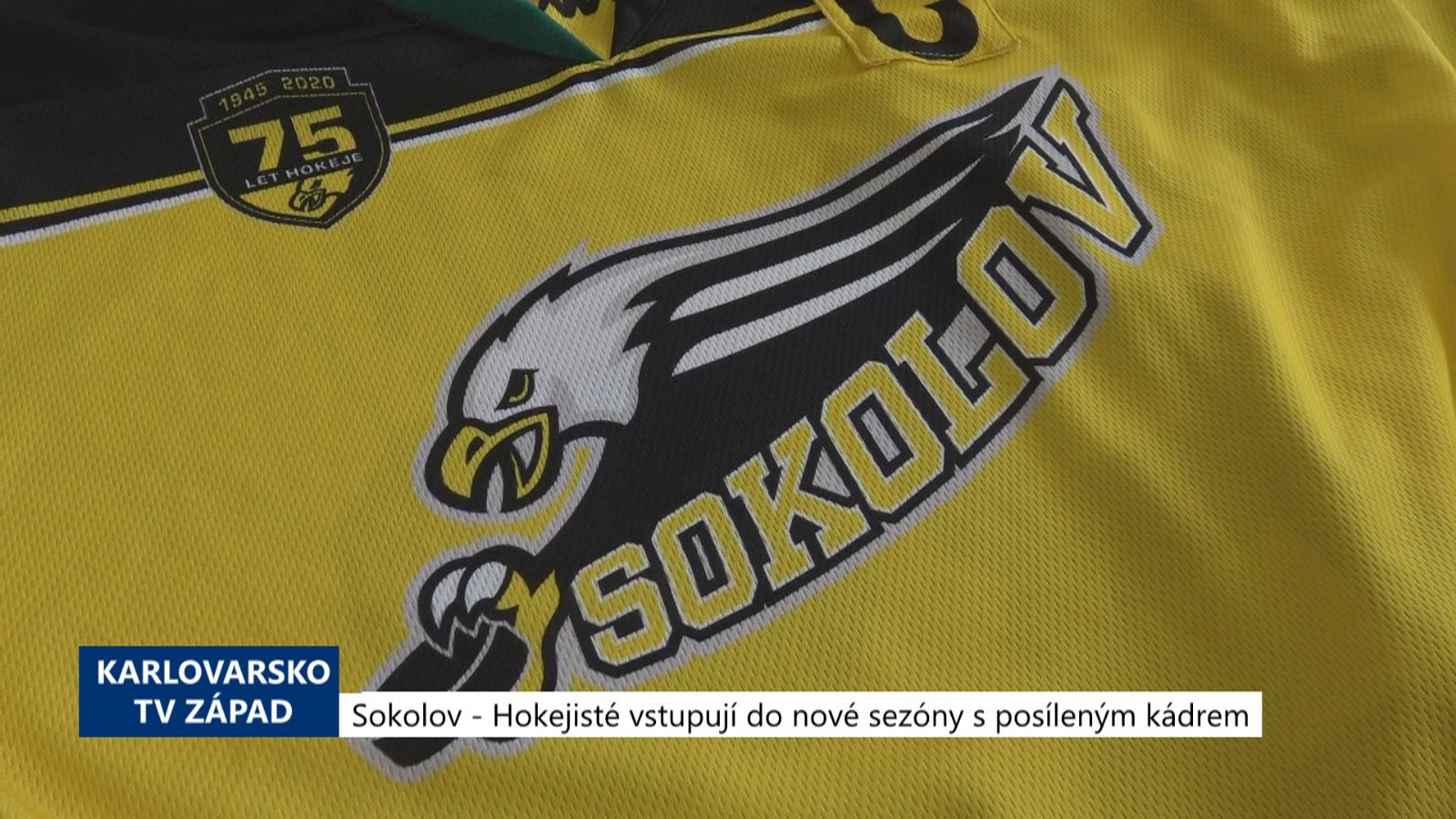 Sokolov: Hokejisté vstupují do nové sezóny s posíleným kádrem (TV Západ)